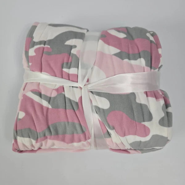 Secret Treasures Pajama Set Woman's 3XL (22W-24W) Pink Camouflaged Valor New