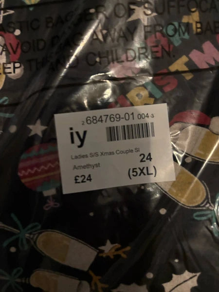 Ladies christmas pyjamas ~ size 24 ~ From Studio ~ Christmas Cheer