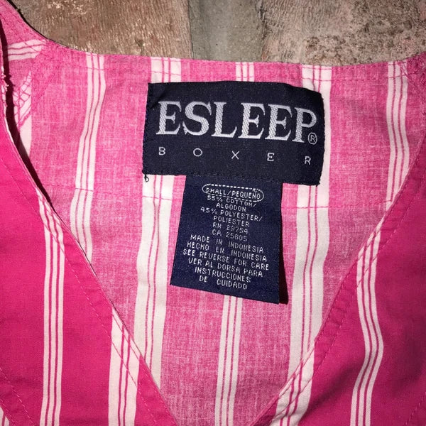 ESLEEP basketball pajama short set. Tagged small.