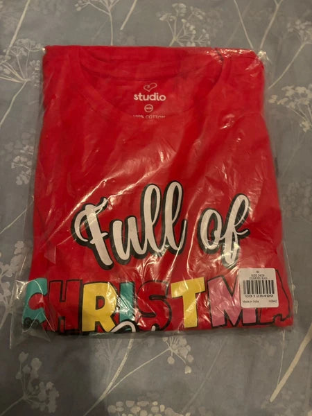 Ladies christmas pyjamas ~ size 24 ~ From Studio ~ Christmas Cheer