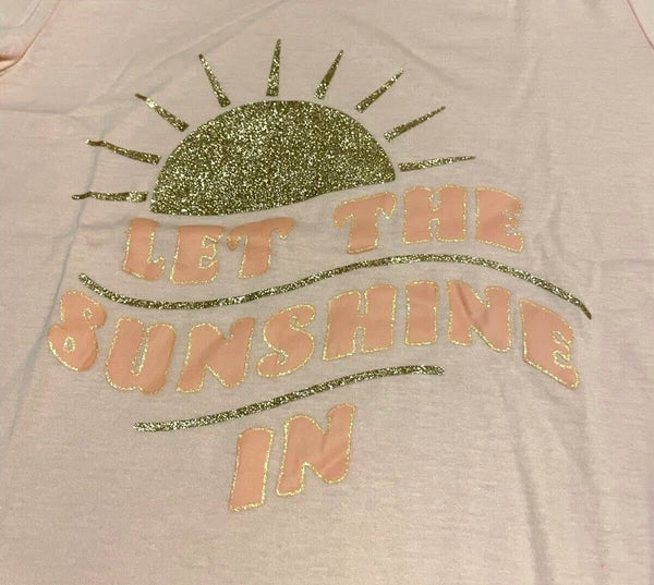 Ladies size 10 / 12 Pink Sunshine summer pyjamas Rivers pjs NEW 8592