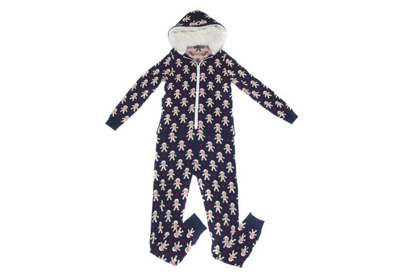 Homemade one-piece pajama set atmosphere. size 12