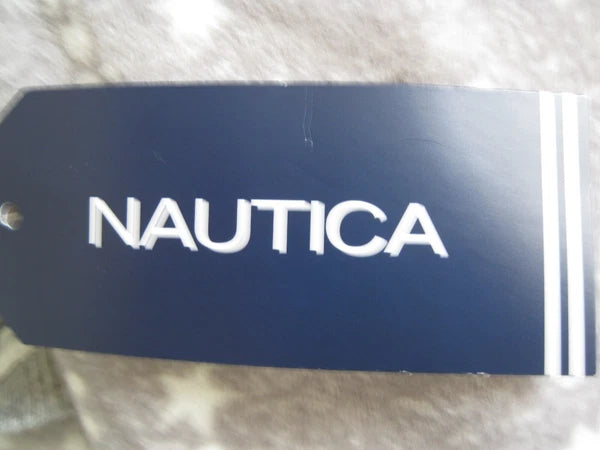 Nautica Women's 2 Piece Fleece Pajama Sleepwear Set, grey, XS (1019)
