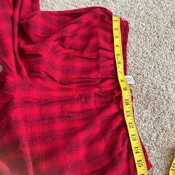 New! Victoria’s Secret size M red two piece pajama set