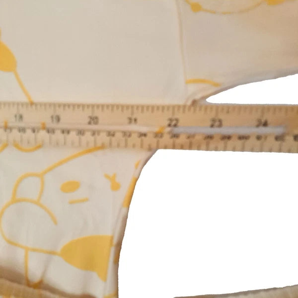 Pompompurin Pajamas Women XL Yellow Cotton Set Short Sleeve Loose Fit NWT Anime