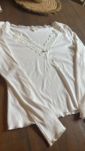 For Love And Lemons Eilsey 2 Piece Pajama Set XL & L