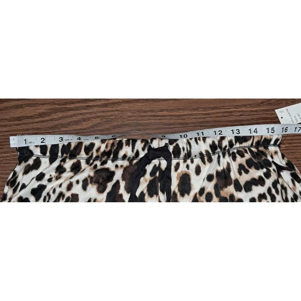 New Directions Sleep Set/3, Animal Print & Charcoal Gray, M