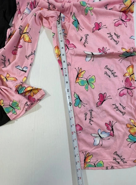 All You Need Is Mom Woman’s Cotton Blend Sleepwear Tee Pant 2Pc Set S 4-6