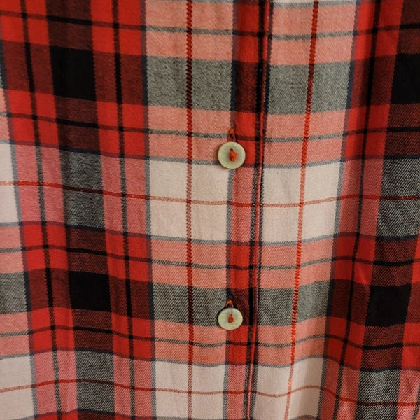 Victoria's Secret Dream Tartan Plaid Pajama Set Red Medium 2pc Pant Set Holiday