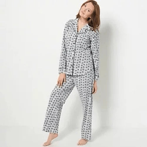 Rebecca Minkoff $159 Notch Collar Pajama Set small NEW