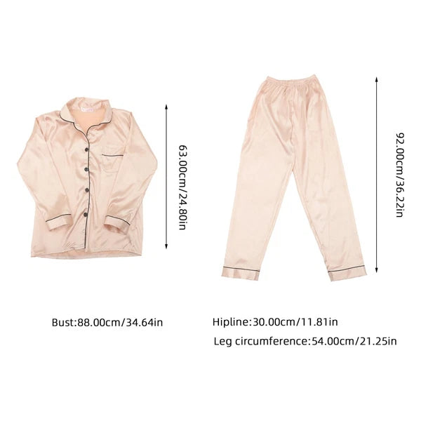 Women Pajamas Pants Set Nightgowns Women Silk Nightgowns Women Silk Pajamas