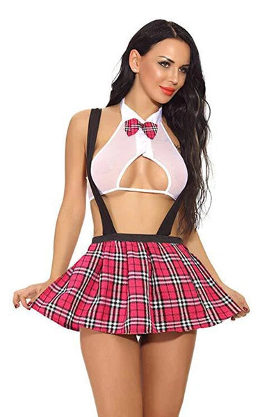 Sexy Womens Cosplay School Student Uniforms Lingerie Nightwear Underwear Costume