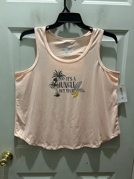 New!JOYSPUN Ladies Jungle Out There 2 Pc Tank/Short Set.Size XL(16-18).Great PJs