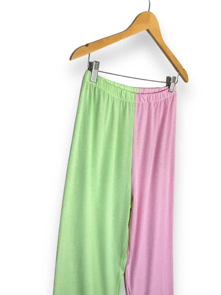 The Night Store Colour Block Pyjama Set Jersey Size S